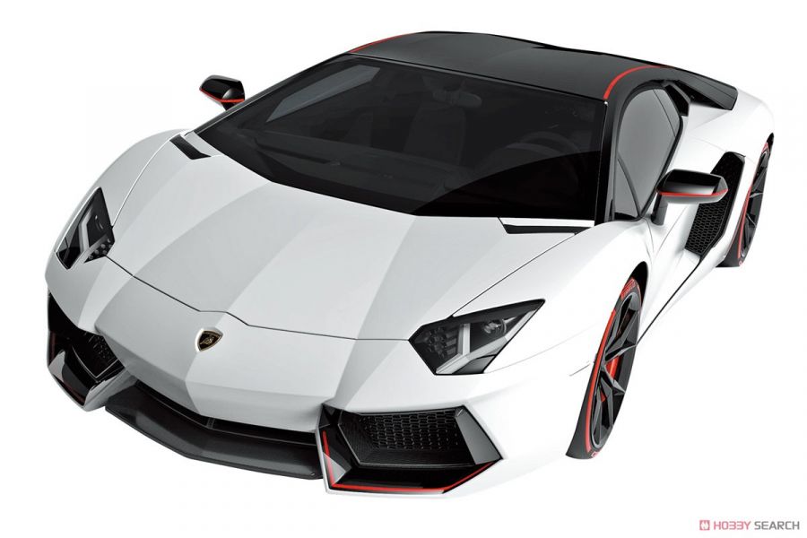 青島社 AOSHIMA 1/24 超級跑車 #12 '15 藍寶堅尼 Aventador Pirelli Edition 