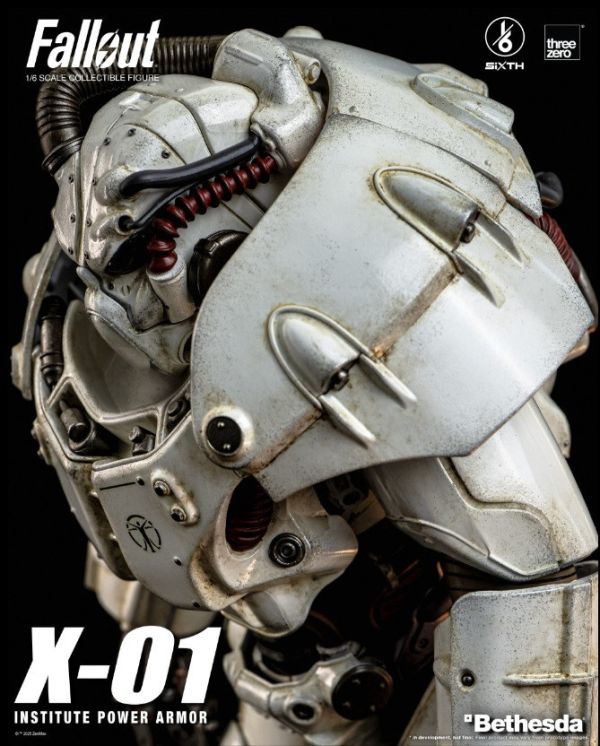預購26年Q1 THREE ZERO 1/6 異塵餘生 X-01 學院動力裝甲 