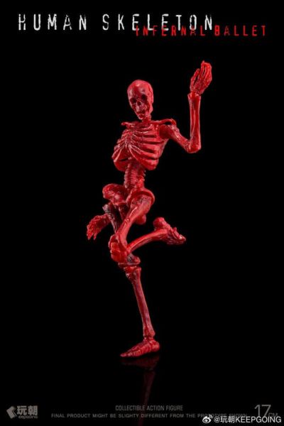 預購2月 玩朝 生物課堂 1/12 人體骨骼 骷髏素體 成品 關節可動模型 