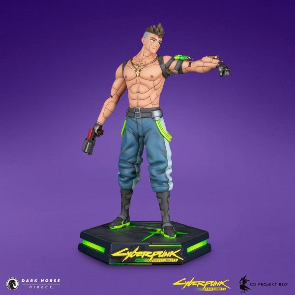 預購1月 Dark Hourse PVC 電馭叛客:邊緣行者 大衛 完成品 