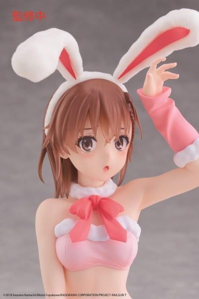 預購11月 TAITO 景品 科學超電磁砲 MOFLOCK 御坂美琴 毛絨兔女郎裝 