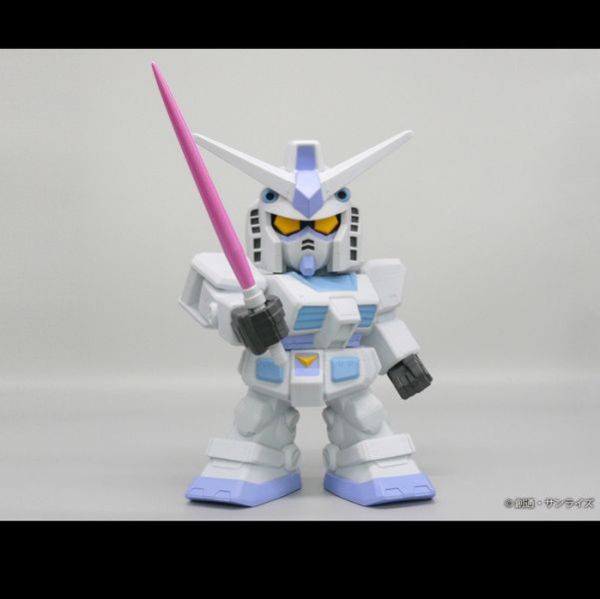 PLEX 巨無霸軟膠 機動戰士鋼彈 SD RX-78-3 G3鋼彈 