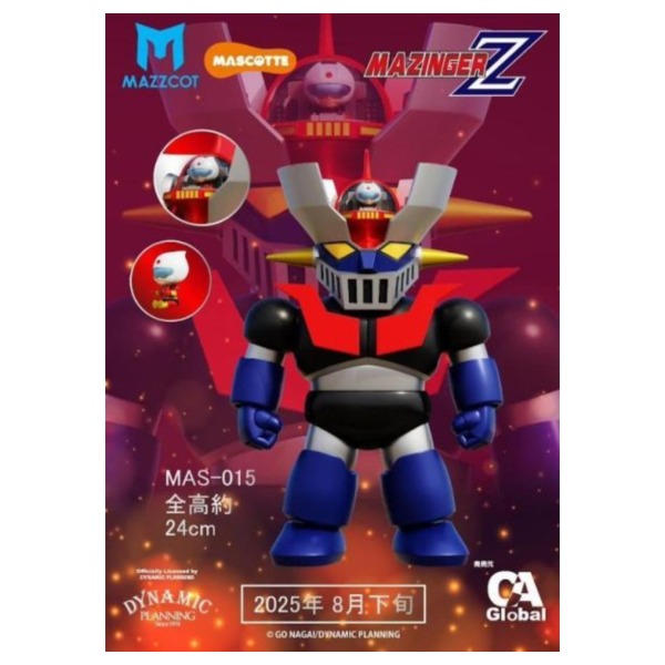 預購4月 MAZZCOT MAS-015 24cm 鐵甲萬能俠 軟膠 