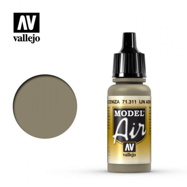西班牙 Vallejo AV水性漆 Model Air 71311 日本海軍灰燼灰色 17ml 