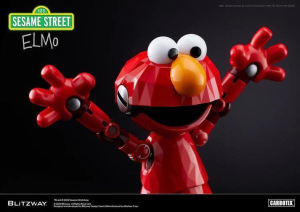 BLITZWAY 芝麻街 CARBOTIX ELMO 艾蒙 可動完成品 