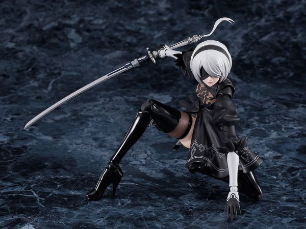 好微笑 GSC 代理版 尼爾自動人形 figma 2B (寄葉二號B型) 可動完成品 