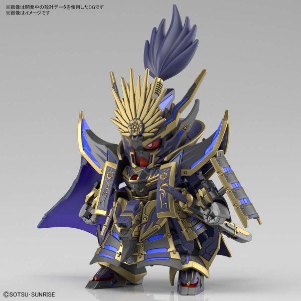 萬代 BANDAI SD鋼彈世界 群英集 信長次代鋼彈 黑暗面具Ver. 