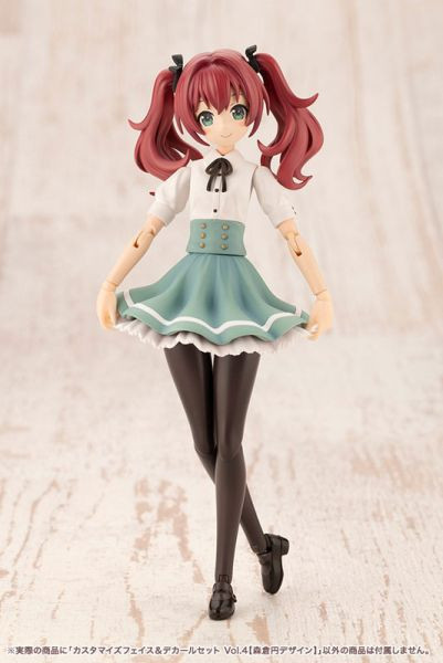 壽屋 KOTOBUKIYA 1/10 創彩少女庭園 自訂臉部＆水貼套組 Vol.4 森倉圓設計 