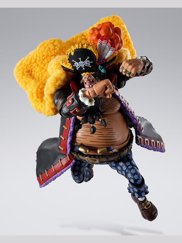 萬代 代理版 SHF 海賊王 航海王 黑鬍子 馬歇爾·D·汀奇 四皇 