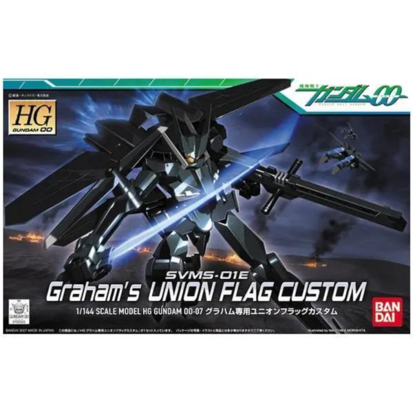 萬代 BANDAI HG OO 1/144 #07 葛拉漢專用旗幟式 