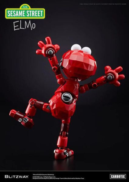 BLITZWAY 芝麻街 CARBOTIX ELMO 艾蒙 可動完成品 