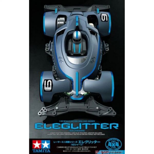 田宮 TAMIYA 18100  迷你四驅車 ELEGLITTER 