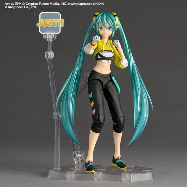 預購26年2月 海洋堂Revoltech 山口式 初音未來 MIKU 健身拳擊 
