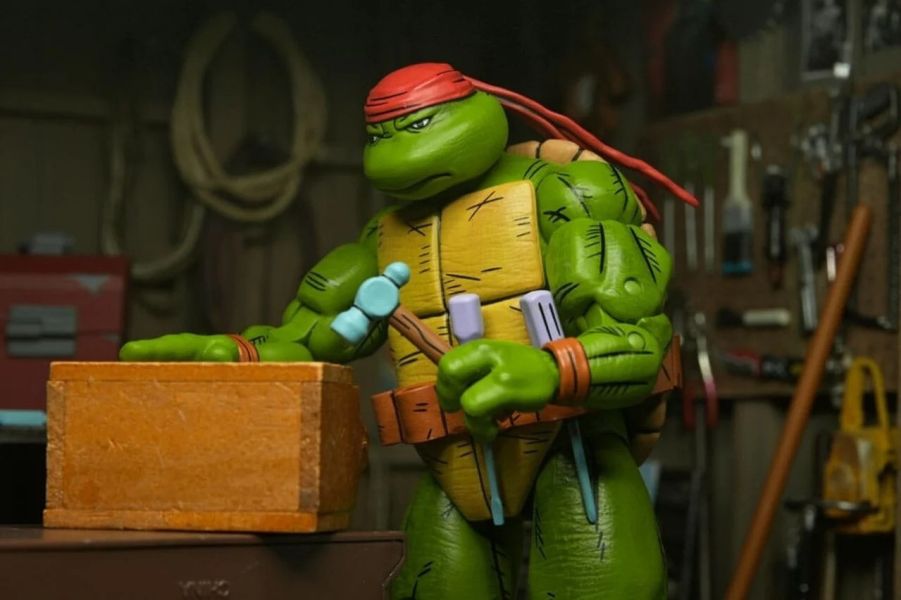 預購10月 NECA 忍者龜 雜務工 多納太羅 7吋 可動 