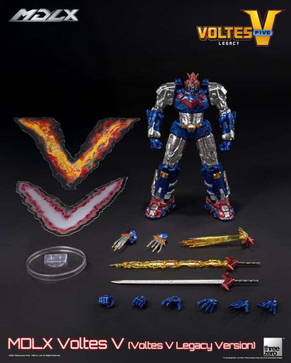預購26年Q2 Threezero MDLX 超電磁機器人 Voltes V 波羅五號 傳承 