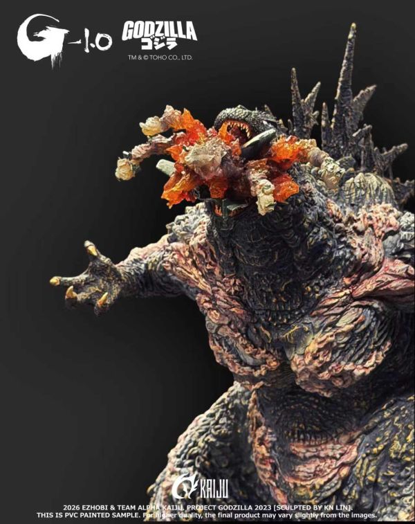 預購26年第四季 (代購)EZHOBI Aks-1.0哥吉拉 終極咆哮 (灰色背鰭） 