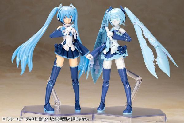 預購8月 壽屋 FA X 雪初音 機甲歌手 雪初音 組裝模型 