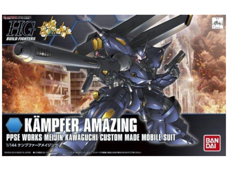 萬代 BANDAI 1/144 鋼彈模型 HGBF 08 驚異肯普法 組裝模型 