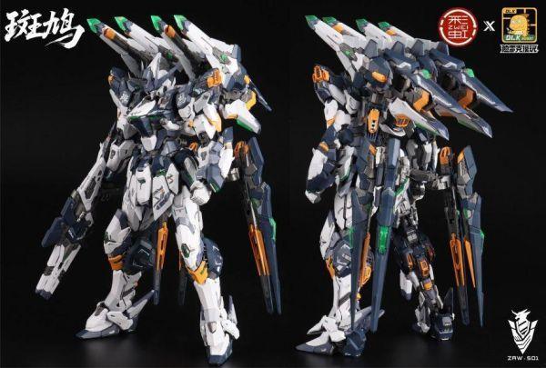 DLKHOBBY迪雷克 ZAWS01泛用宇宙型斑鳩 1/100多層骨架 原創組裝模型 