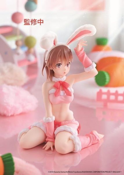 預購11月 TAITO 景品 科學超電磁砲 MOFLOCK 御坂美琴 毛絨兔女郎裝 