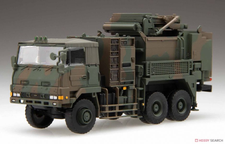 富士美 FUJIMI 1/72 軍事模型 Mi23 723327 陸上自衛隊 81式短距離地對空導彈 3輛套組 