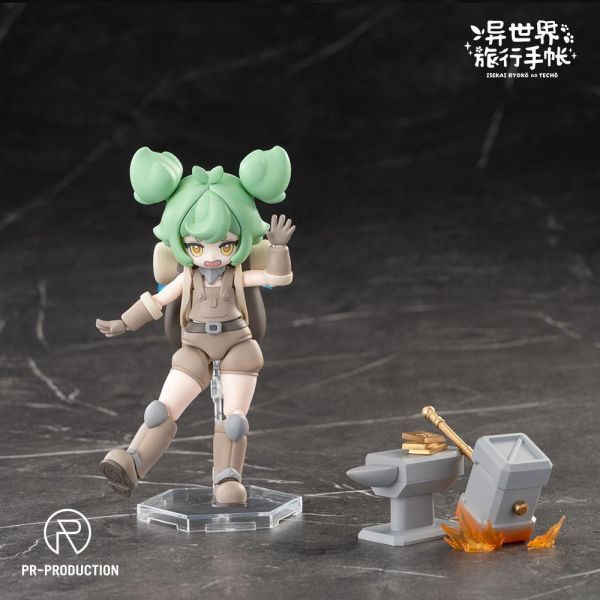 預購3月 PR Production 異世界旅行手帳 鐵匠 海莉 史密斯 組裝模型 