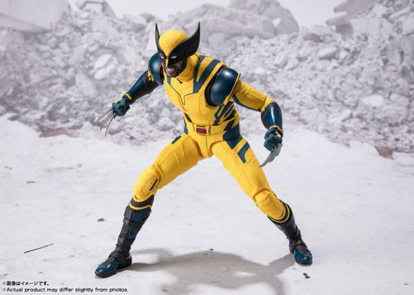 預購5月 萬代 代理版 SHF S.H.F 死侍與金鋼狼 金鋼狼 DEADPOOL&WOLVERINE 