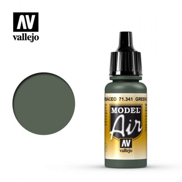 西班牙 Vallejo AV水性漆 Model Air 71341 綠灰色  17ml 