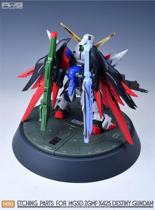 預購5月 鋼魂 S081 MGSD命運鋼彈蝕刻片(背膠款) 