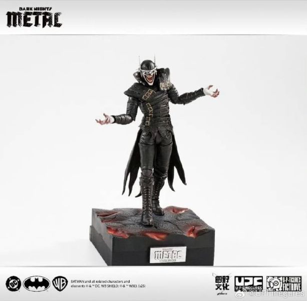 預購Q4 良品製造 1/12 黑暗之夜：金屬 狂笑之蝠 成品可動人偶 