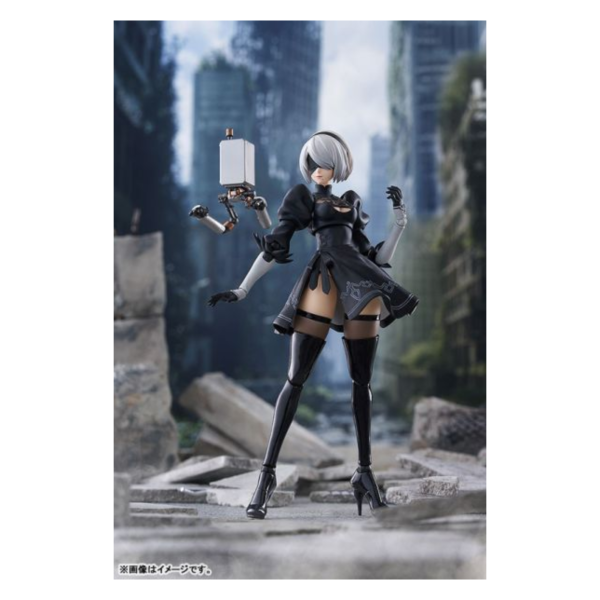 好微笑 GSC 代理版 尼爾自動人形 figma 2B (寄葉二號B型) 可動完成品 