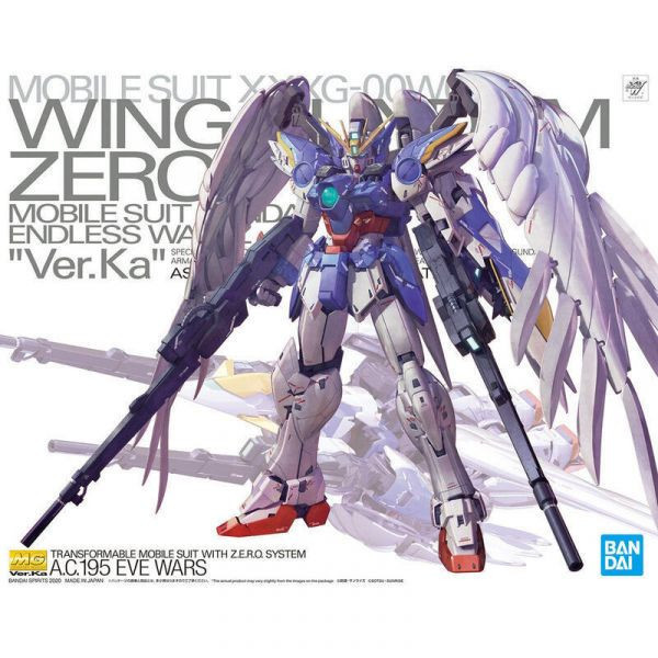 萬代 BANDAI MG 1/100 飛翼零式 EW 特裝型 Ver. Ka 卡版 天使鋼彈 組裝模型 