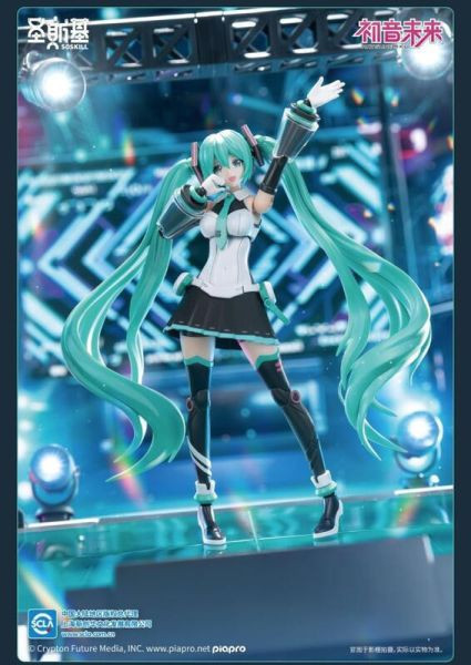 (盒損)聖斯基X初音未來 SSKMIKU01 初音未來 唱響未來公式服(附初回特典) 組裝模型 