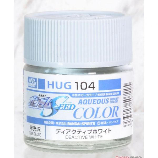 郡氏 GSI 鋼彈專用色 水性漆 HUG系列101-108 SEED系列專用色 半光澤 10ml 