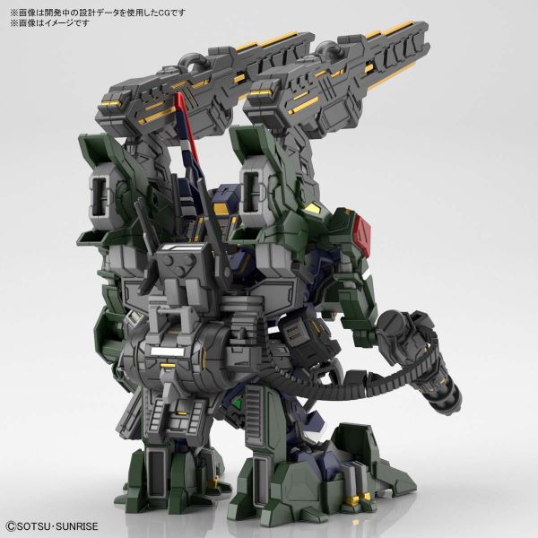 萬代 BANDAI SD鋼彈世界 群英集 警官翠綠暴風鋼彈 DX套組 