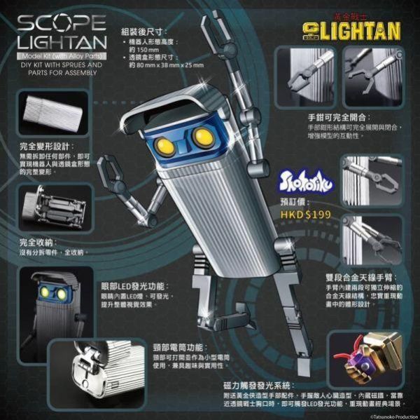 Shohoriku 黃金戰士 小戰士 第二彈 透鏡戰士 正版授權 可變形 附合金零件 