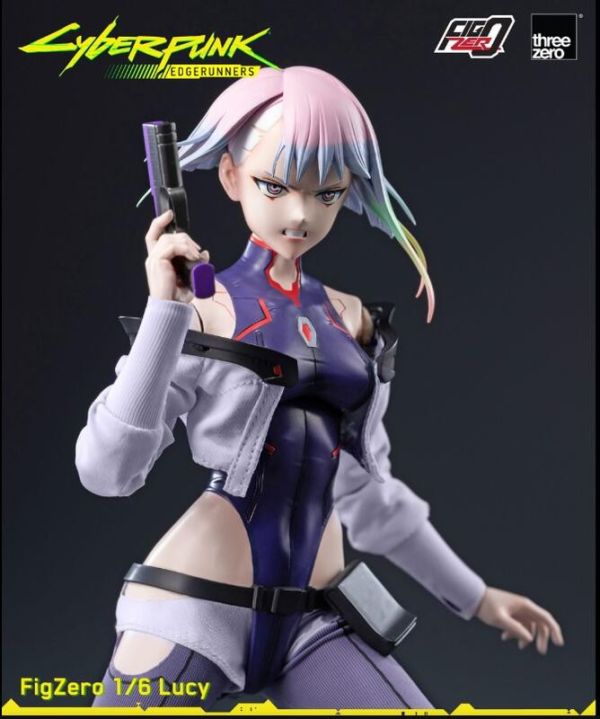 預購第四季 threezero 電馭叛客：邊緣行者 FigZero 1/6 露西 可動完成品 