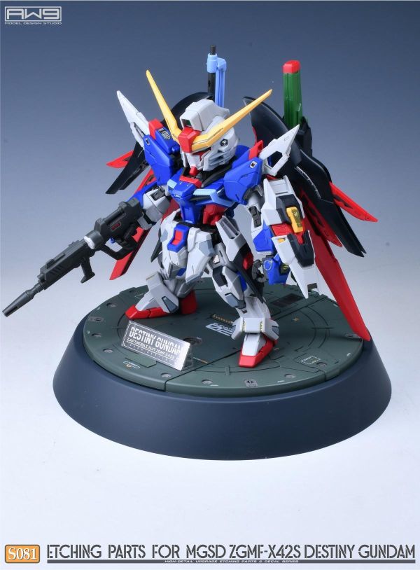 預購5月 鋼魂 S081 MGSD命運鋼彈蝕刻片(背膠款) 