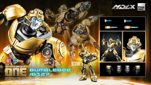threezero MDLX 變形金剛 源起 大黃蜂 B-127 