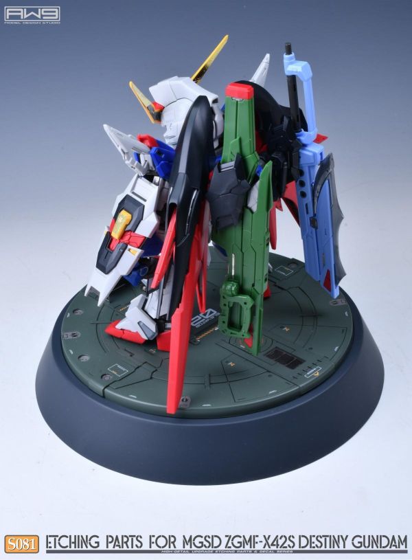 預購5月 鋼魂 S081 MGSD命運鋼彈蝕刻片(背膠款) 