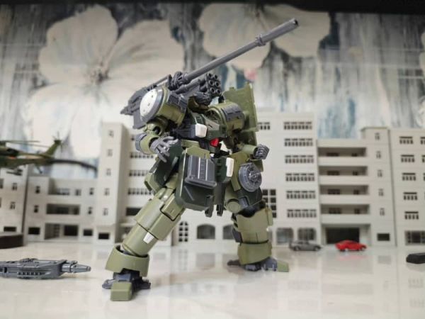 預購12月 酋長大陸 超動騎兵 1/144 綠色 炮擊型紮洛夫 組裝模型 