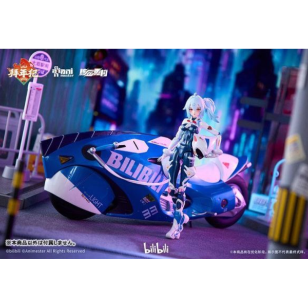 預購Q4 大漫匠 1/12 bilibili 2233極速尾流 拜年紀 22娘單人 摩托車套組 可動 