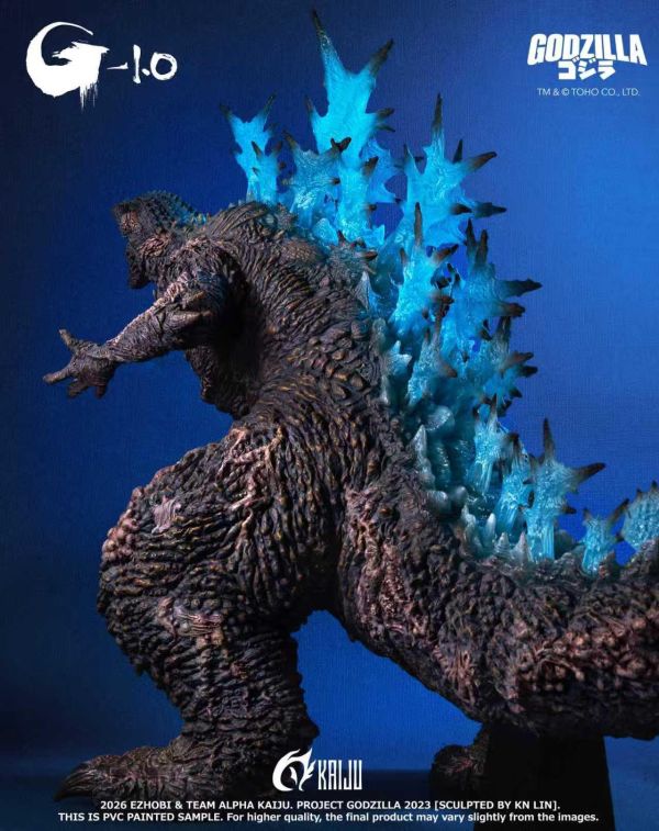 預購26年第四季 (代購)EZHOBI Aks-1.0哥吉拉 絕地吐息（藍色背鰭蓄光） 