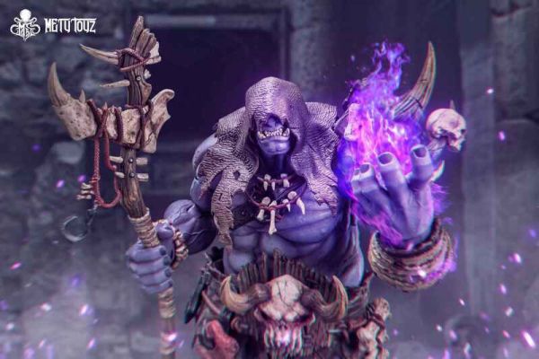 預購Q4 METYTOYZ 冒險者世界 古符先知 戈拉什 食人魔法師 1/10 可動 
