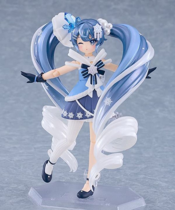 預購26年7月 GSC figma 2025 雪未來 雪初音 Crystal Snow Ver. 