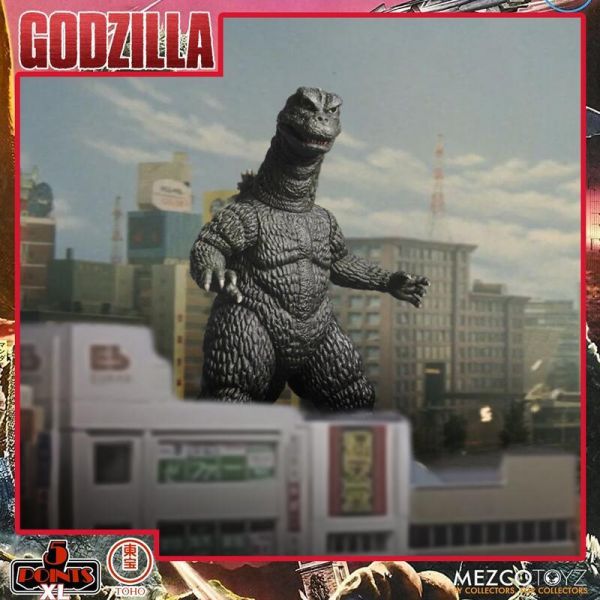MEZCO 5 Points XL 哥吉拉1968 怪獸總進擊 Round 1 寶箱組 