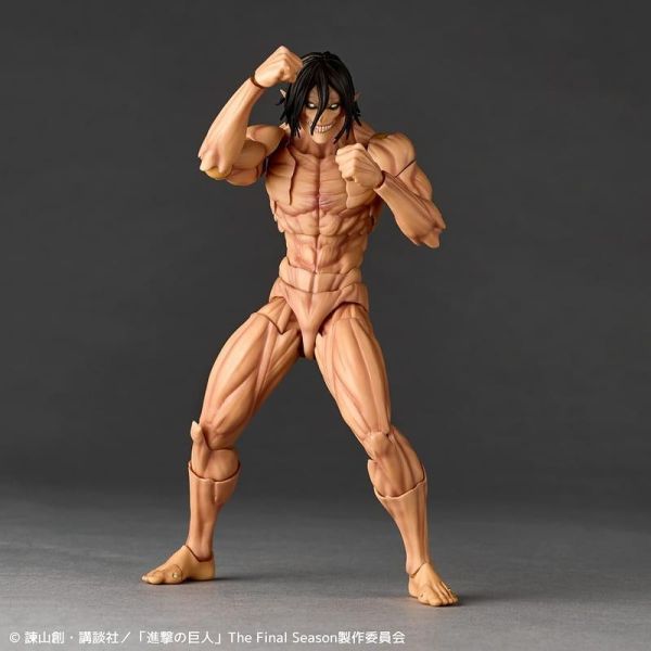預購27年5月 一般版 海洋堂 驚奇山口式 進擊的巨人 艾連 巨人化 再版 