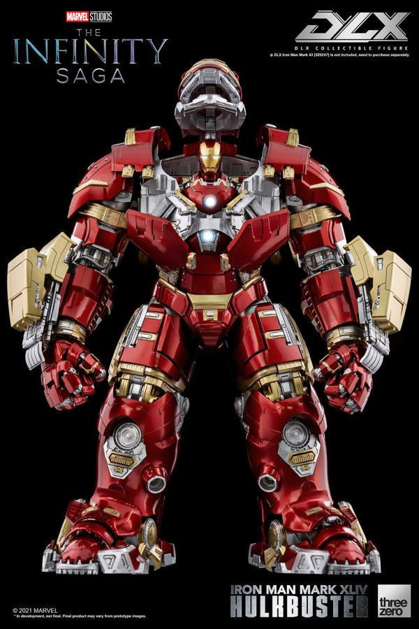 THREEZERO DLX鋼鐵人Mark 44 反浩克裝甲 30cm 再販 (無附屬MK43) 