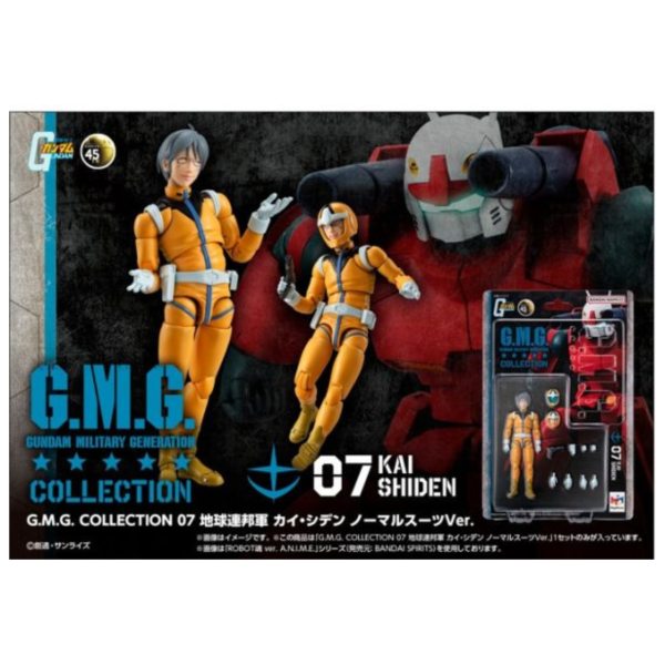 預購11月 MH G.M.G. 07 機動戰士鋼彈 地球聯邦軍 凱·西汀 