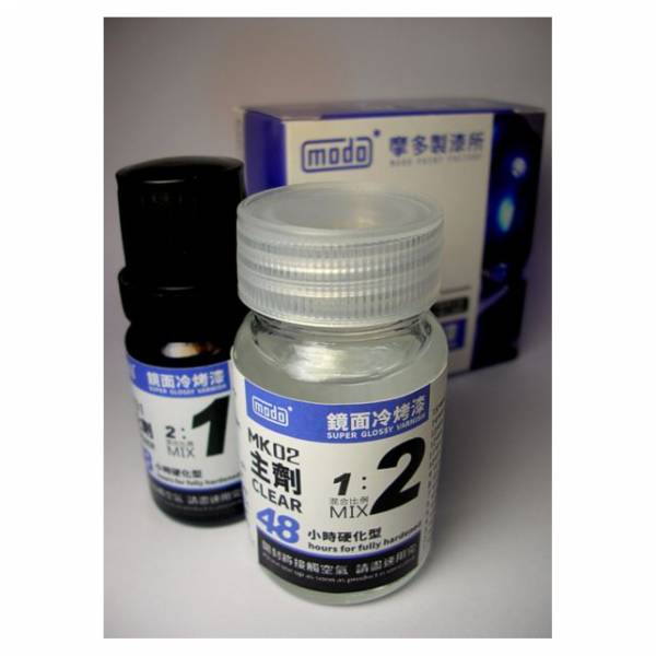 摩多製漆所 MODO 硝基漆 MK-03 鏡面冷烤漆 30ml 